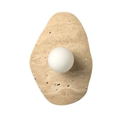 Cavo Travertine Wall Lamp Travertine (In Stock)
