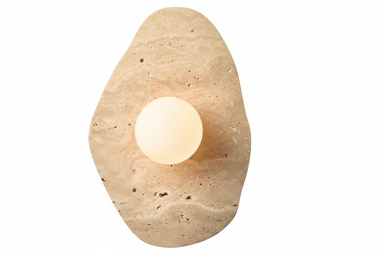 Cavo Travertine Wall Lamp