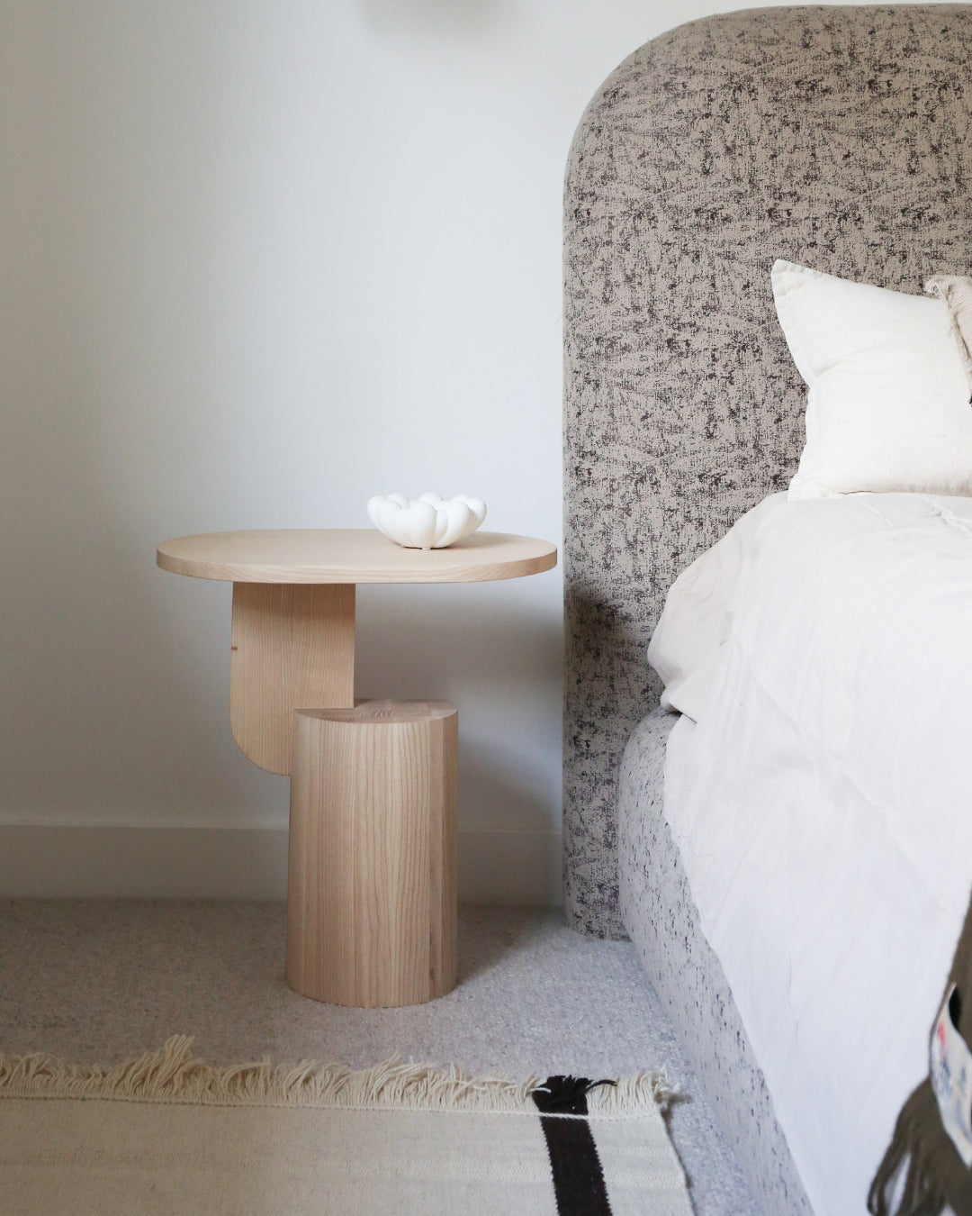Trevino Side Table - Ash Wood