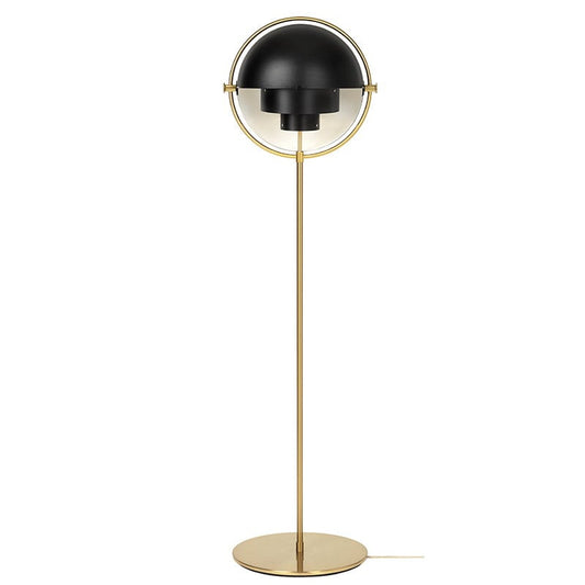 Sfera Floor Lamp - Black/Brass