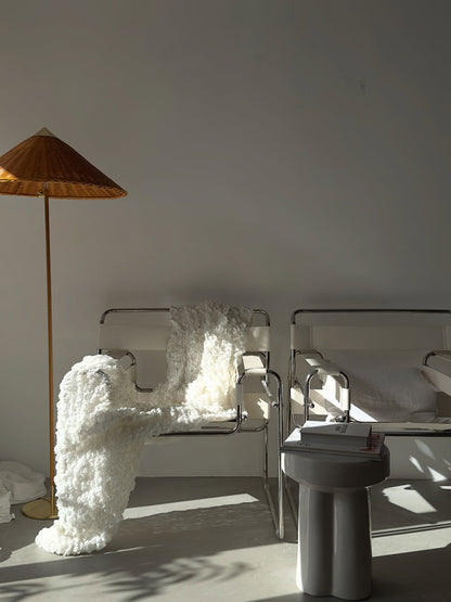 Conical Floor Lamp 154cm - Bamboo