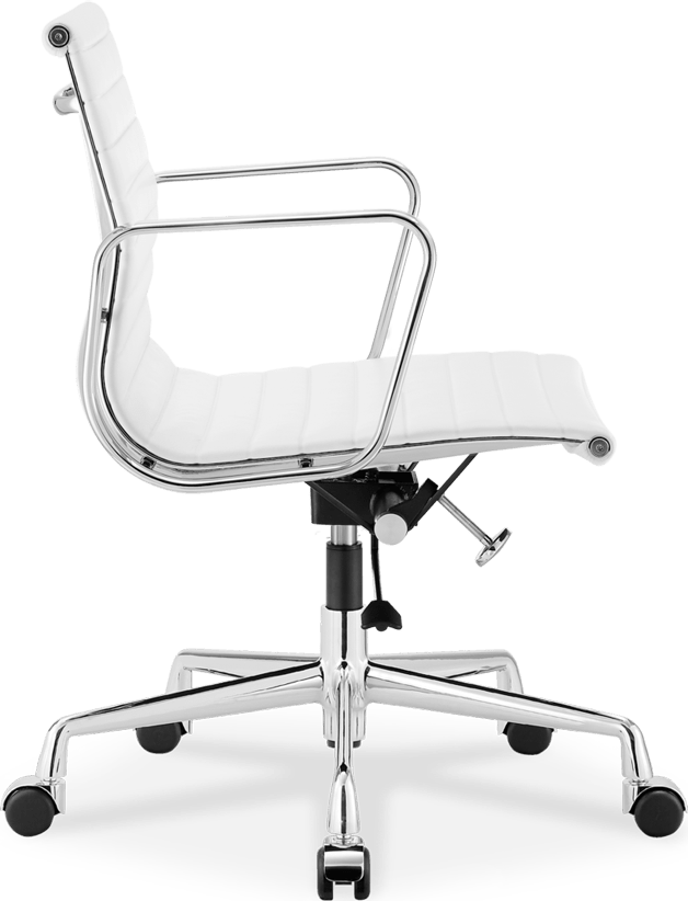 Eames EA117 Office Chair - Premium Reproduction - Polished Aluminum Frame