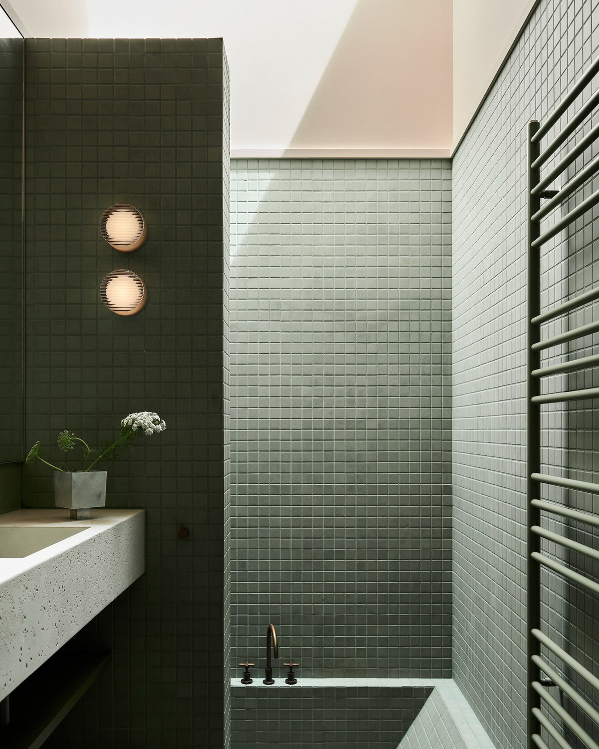Helio Round Glass Wall Sconce