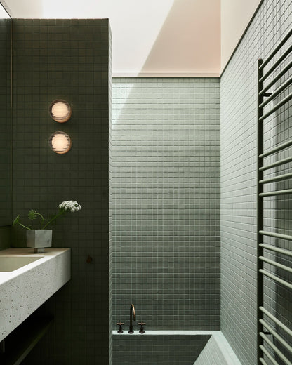 Helio Round Glass Wall Sconce
