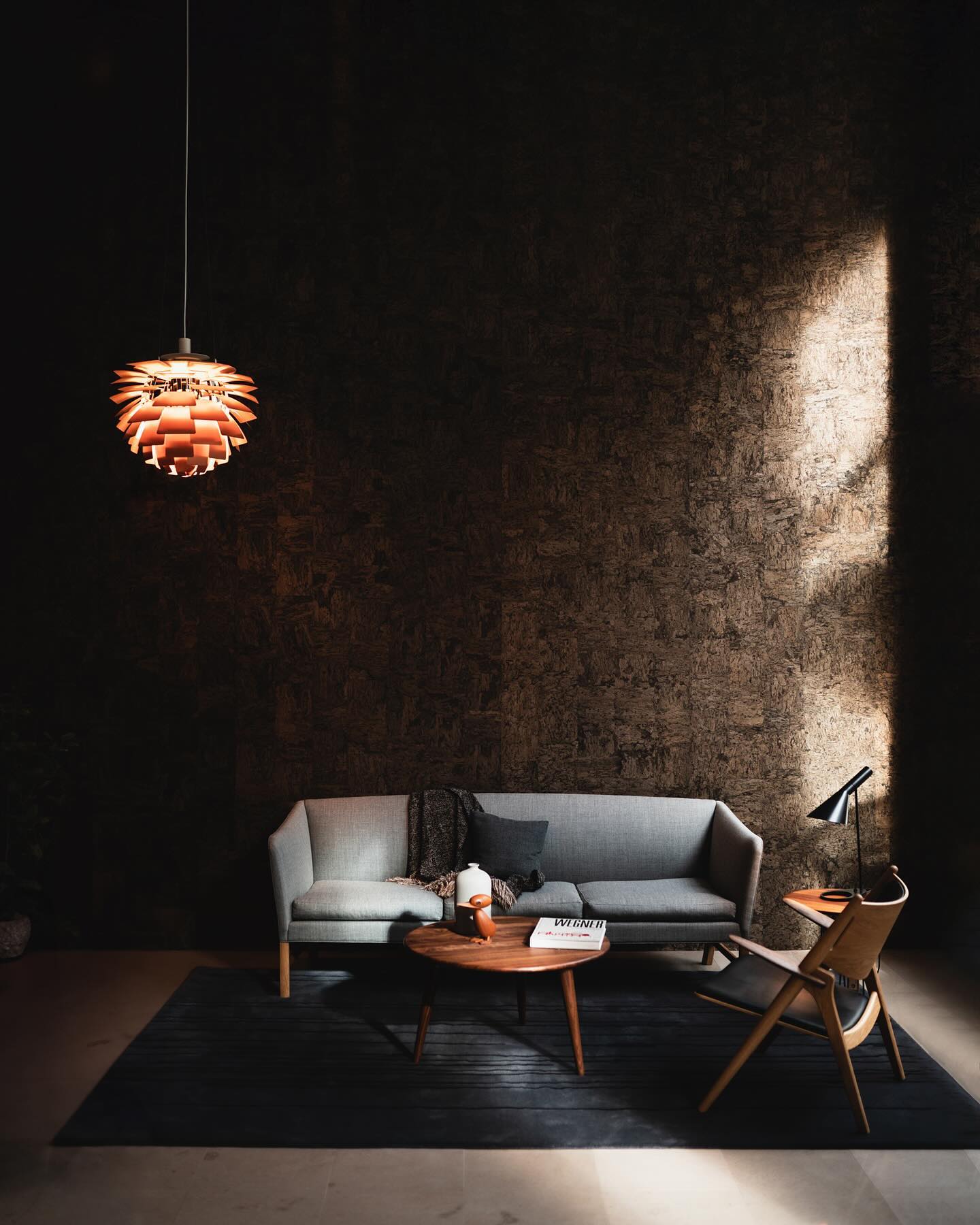Karson Table Lamp - Black
