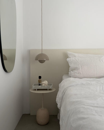 Dolce Side Table - Crema Marble