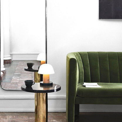 Sophia Portable Table Lamp - Nude & Forrest