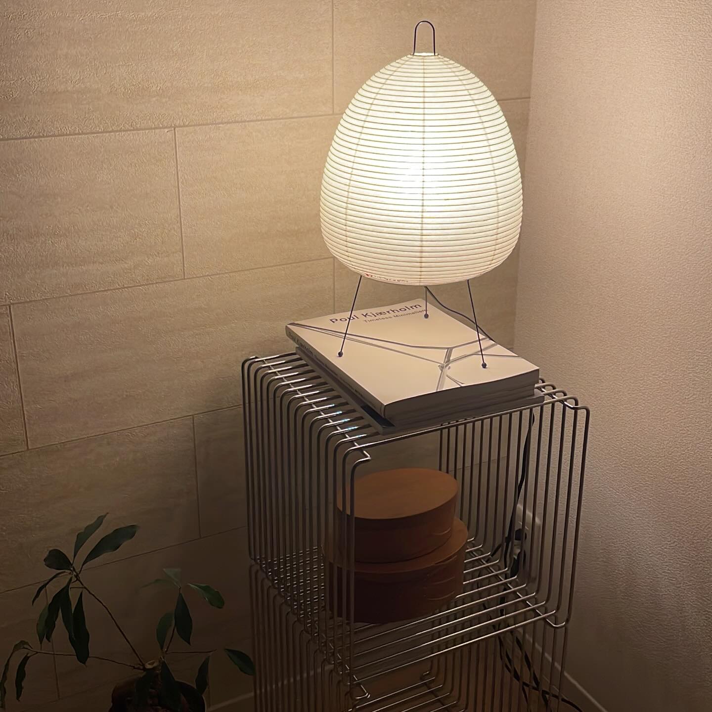 Linea Wire Side Table - Stainless Steel