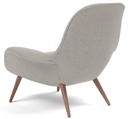 Scolpito Lounge Chair - Wood Base