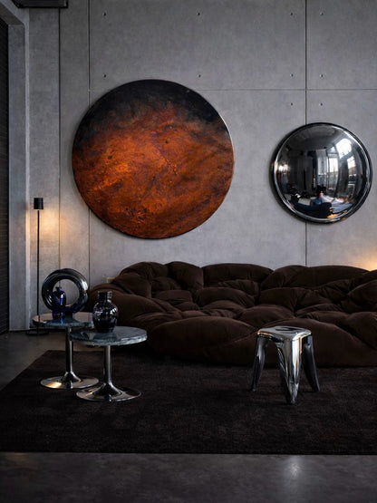 Flux Stool - Polished Stainless Steel