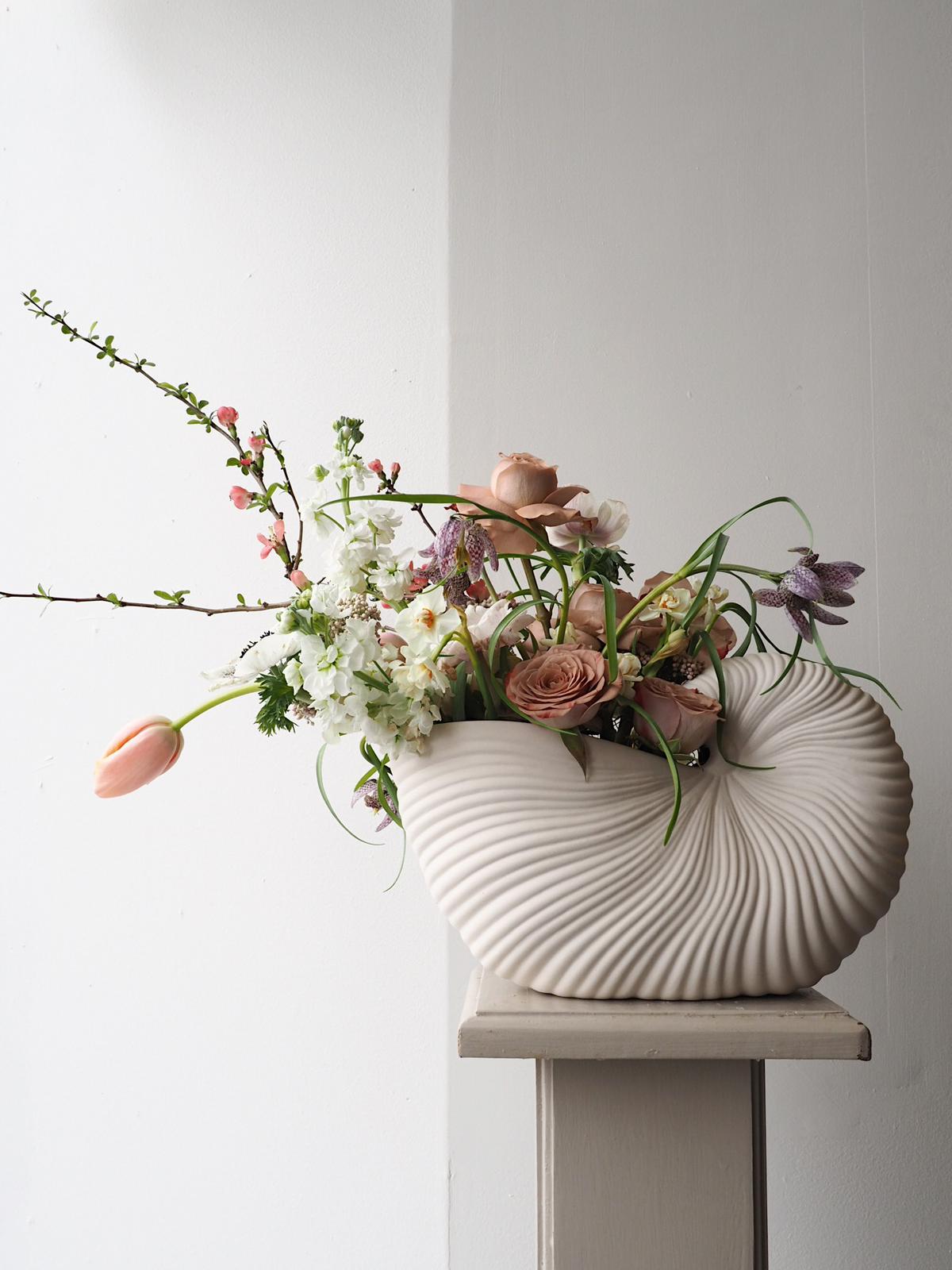 Shell Pot - Off White