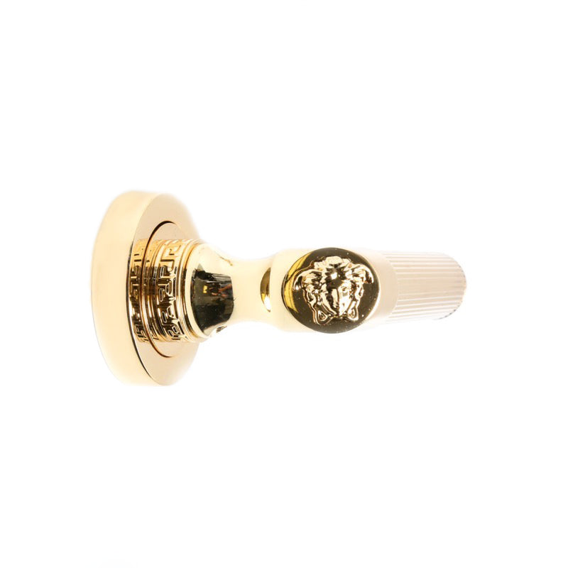 Medusa Classic Door Handles Set - Die Cast Bronze - 24k Gold