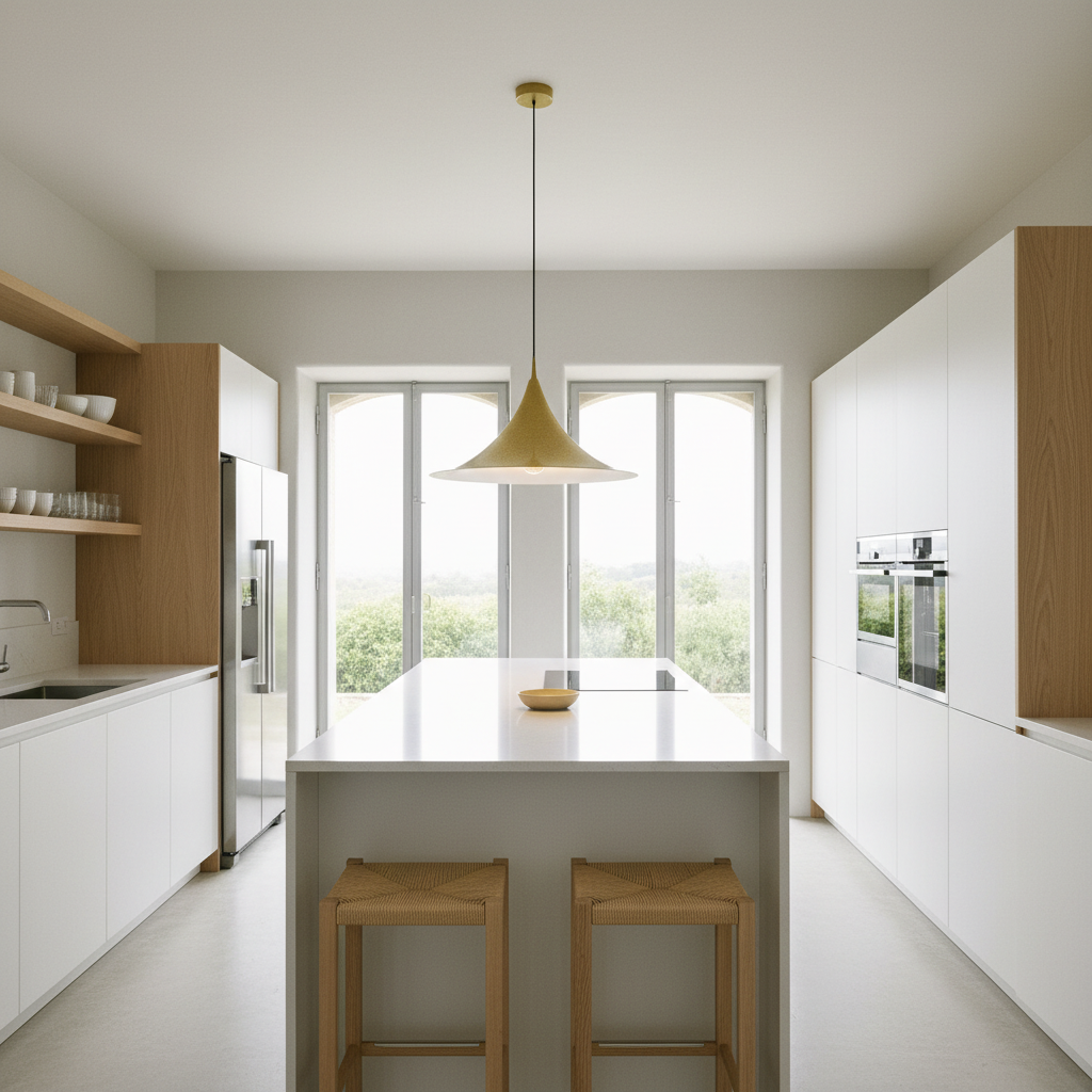Archello Pendant - Fennel Seed Gloss