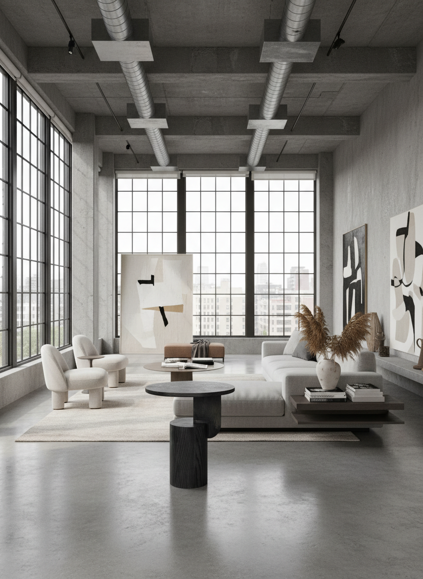 Trevino Side Table - Black Ash Wood