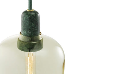 NORMANN COPENHAGEN | Amp Lamp - Gold/Green (Multiple Sizes)