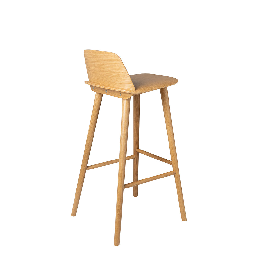 Arturo Bar Stool - 65cm - Oak