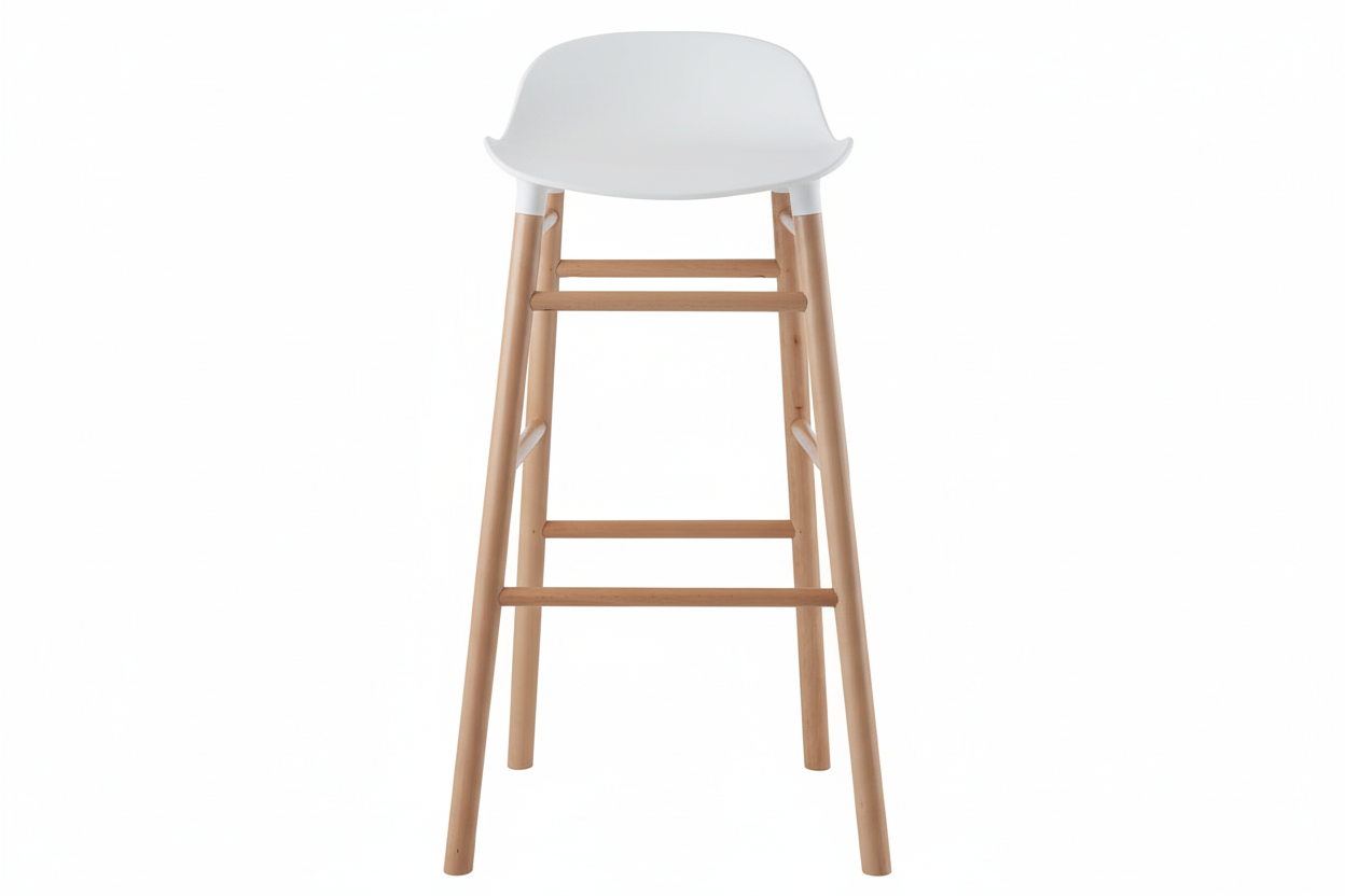 Elevate Bar Stool - Beechwood - 75cm