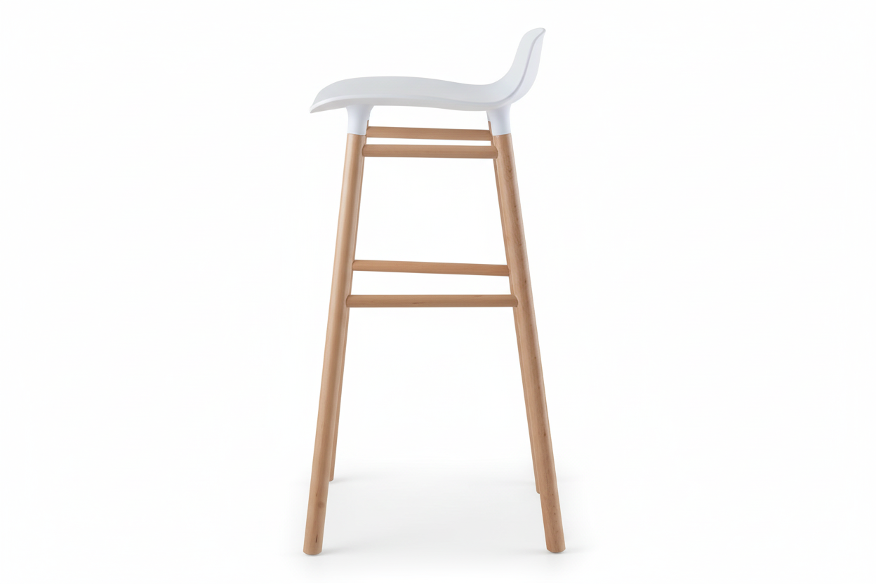 Elevate Bar Stool - Beechwood - 75cm