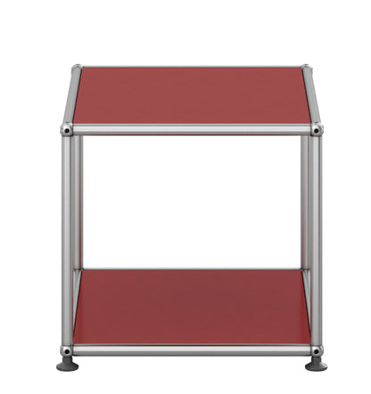 Block Side Table - Small Ruby Red (Lead Time: 8-12 Weeks) Small