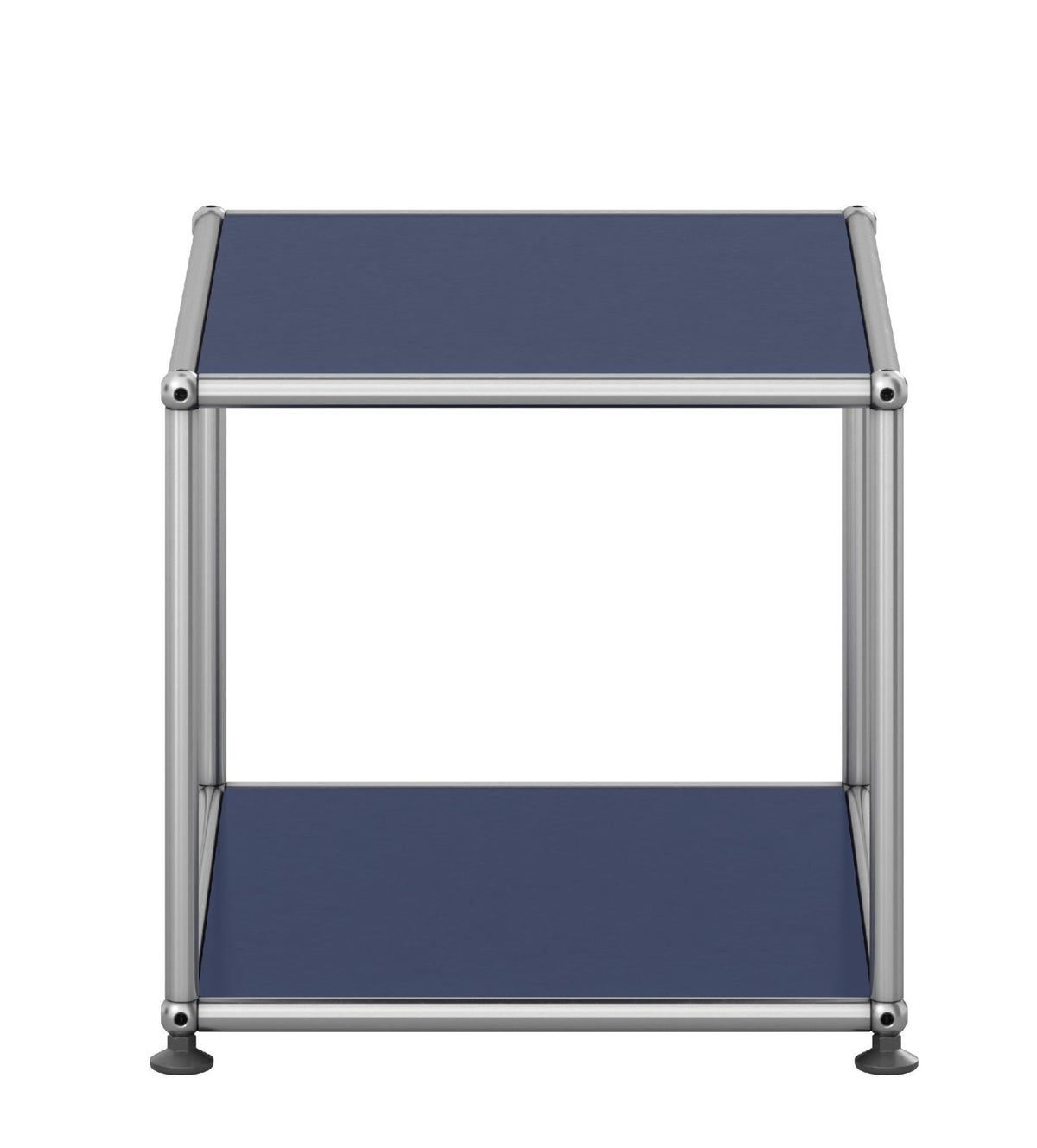 Block Side Table - Small Steel Blue (Lead Time: 8-12 Weeks) Small