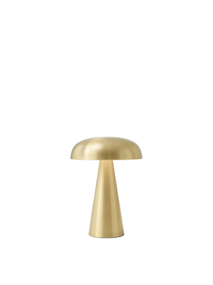 Riva Portable LED Table Lamp 21cm Brass (Preorder for late July arrival)