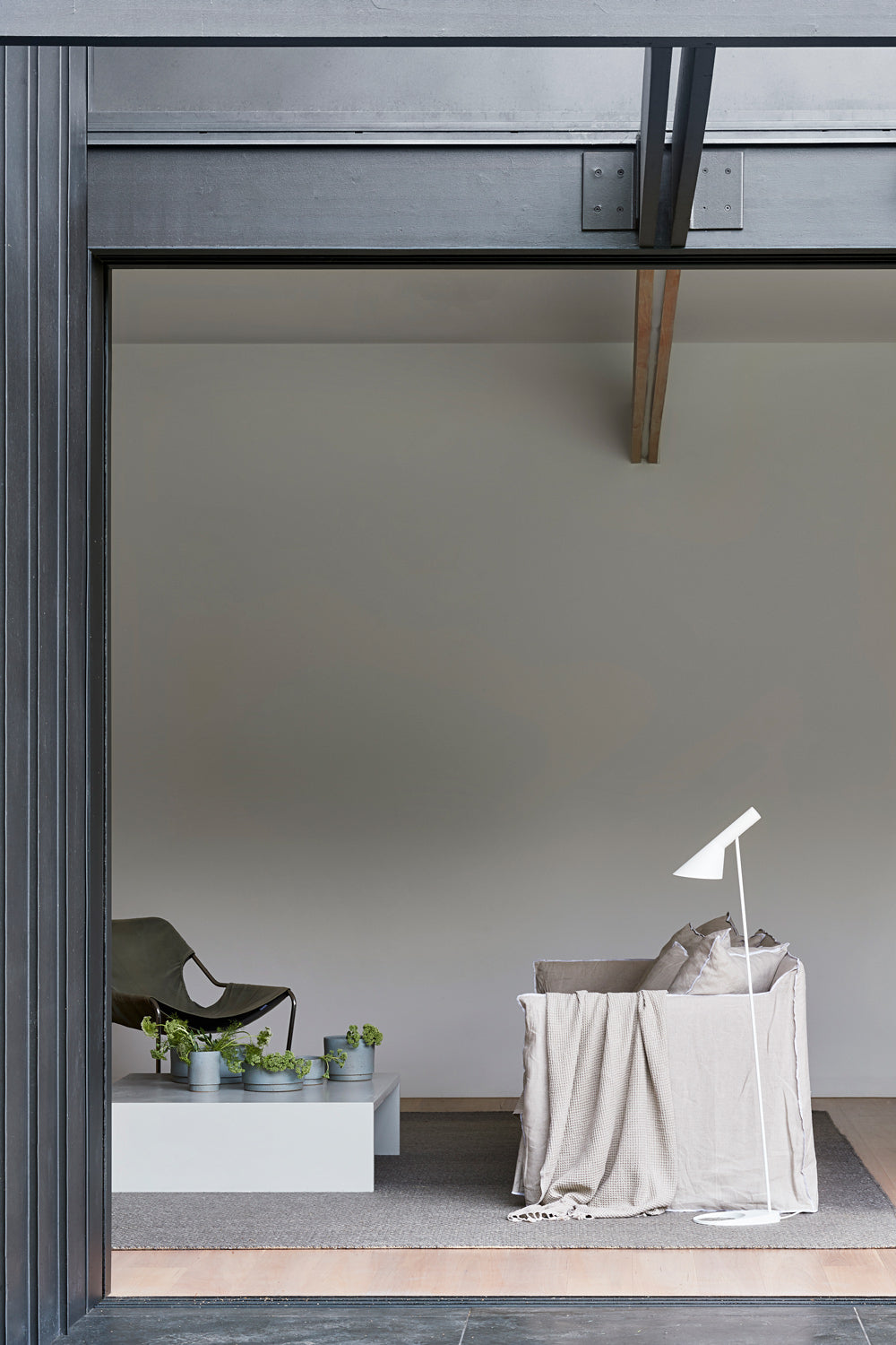 Karson Floor Lamp - White