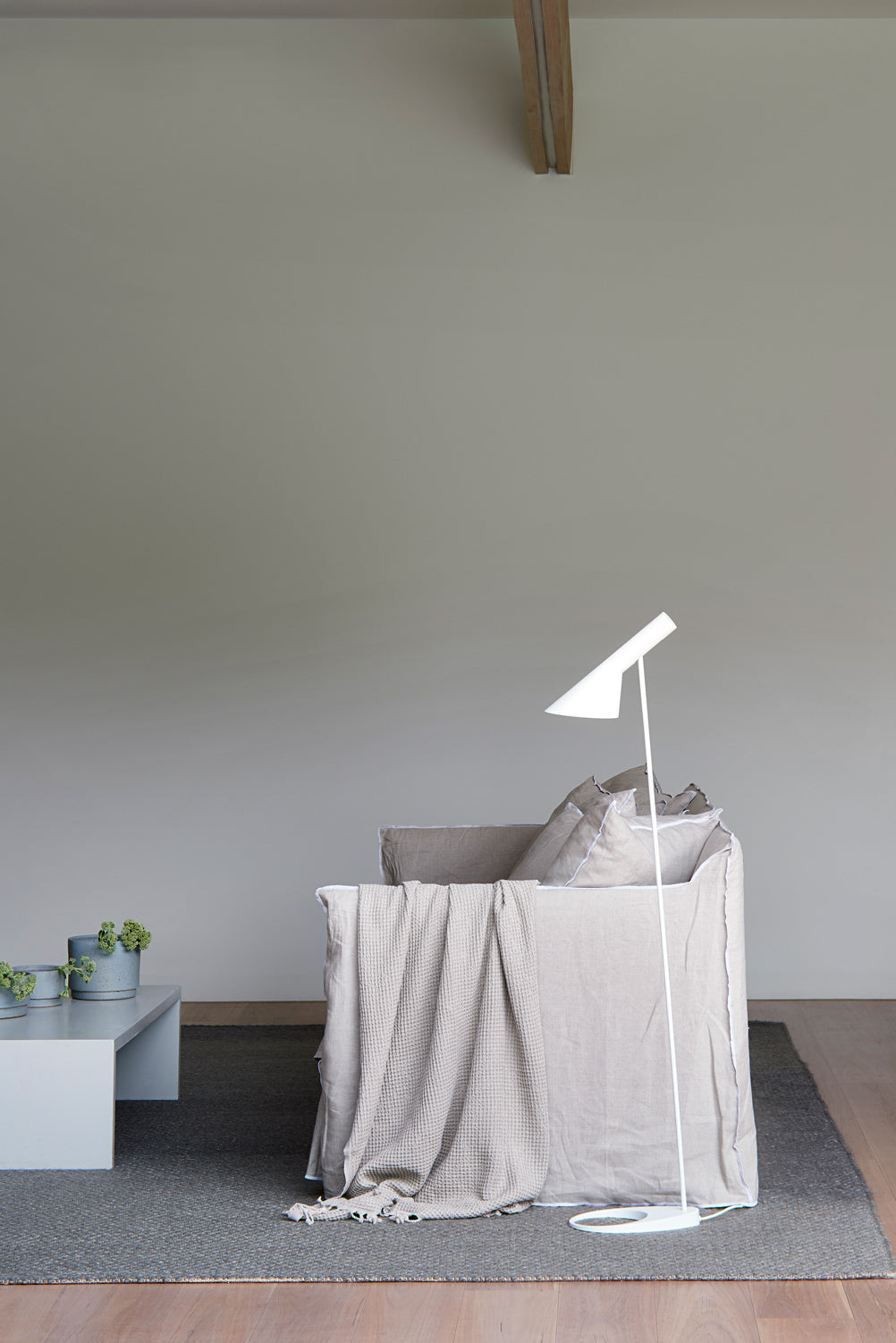Karson Floor Lamp - White
