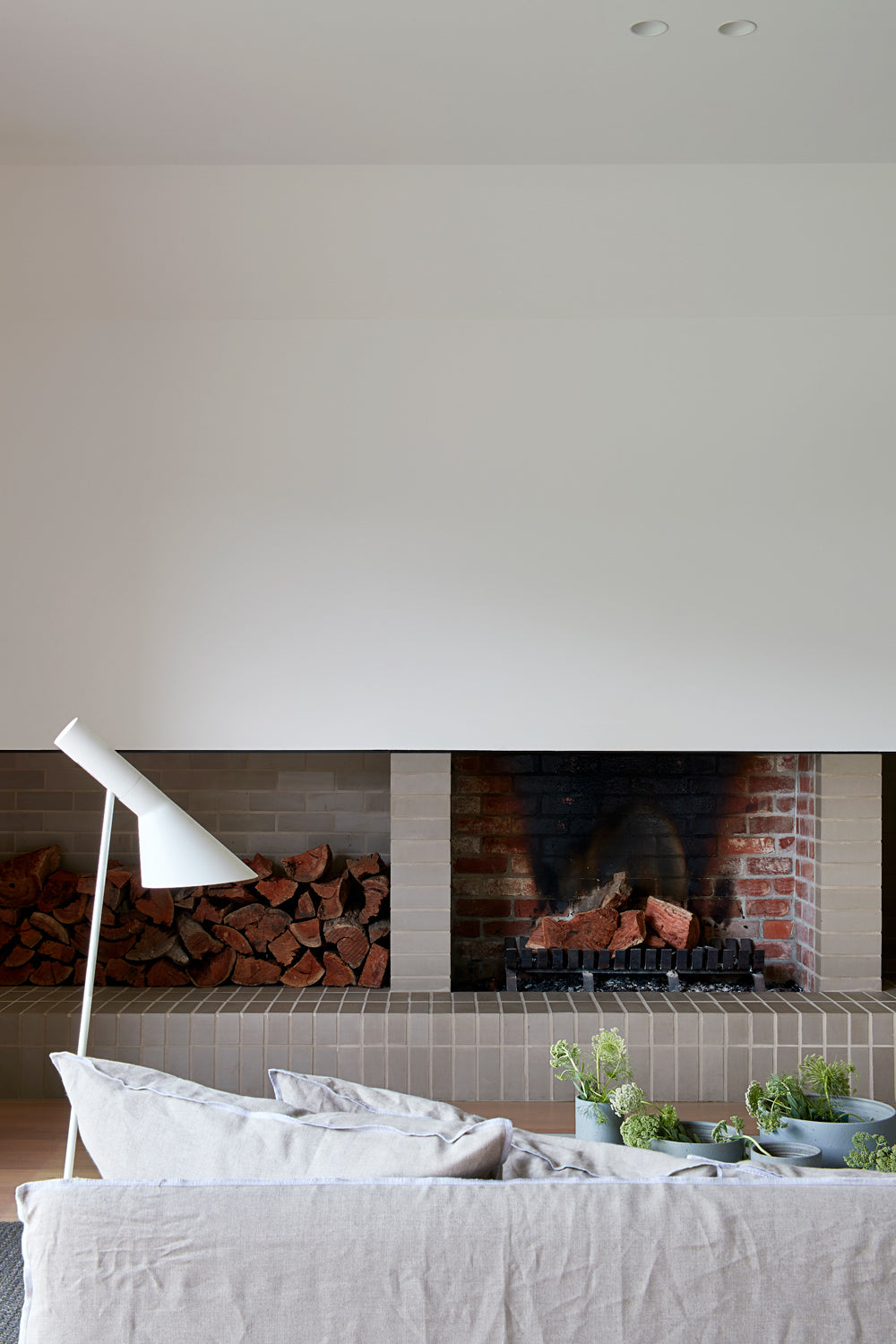 Karson Floor Lamp - White