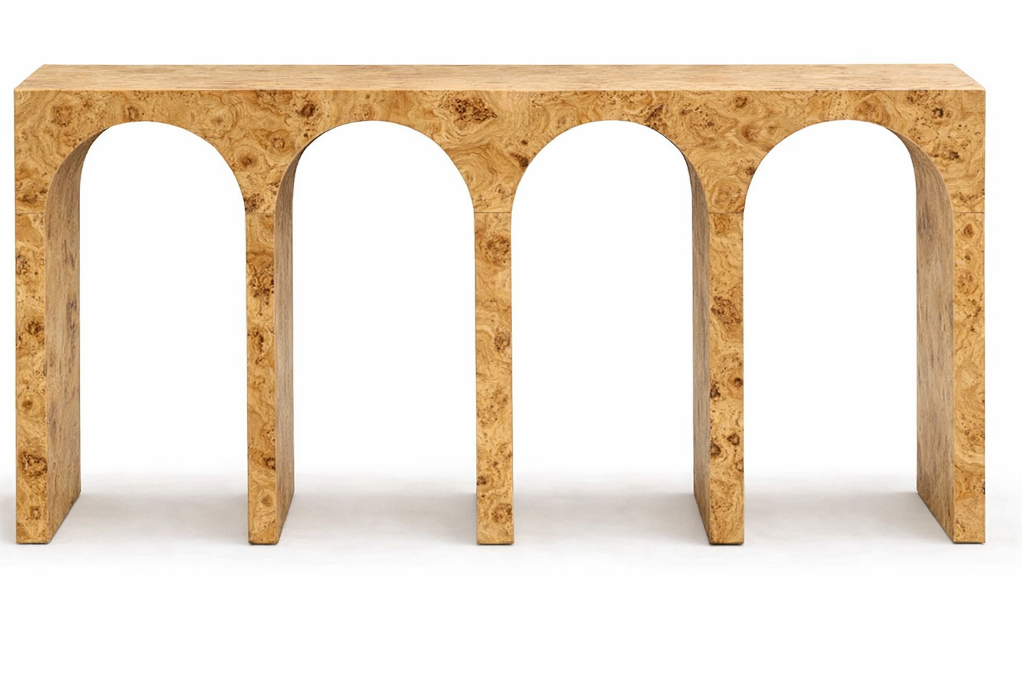 Arch Table - Wooden Veneer