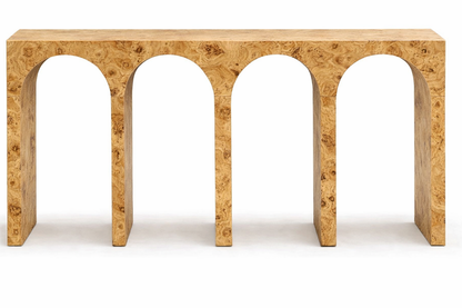 Arch Table - Wooden Veneer