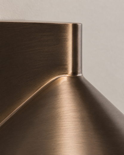 Conic Wall Lamp - Polished Brass - Indoor/Outdoor