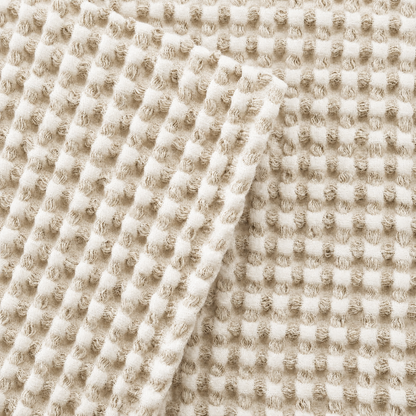 MODERNISM Waffle Hand Towel Set Of 2 - 100% cotton - 70 x 50 cm