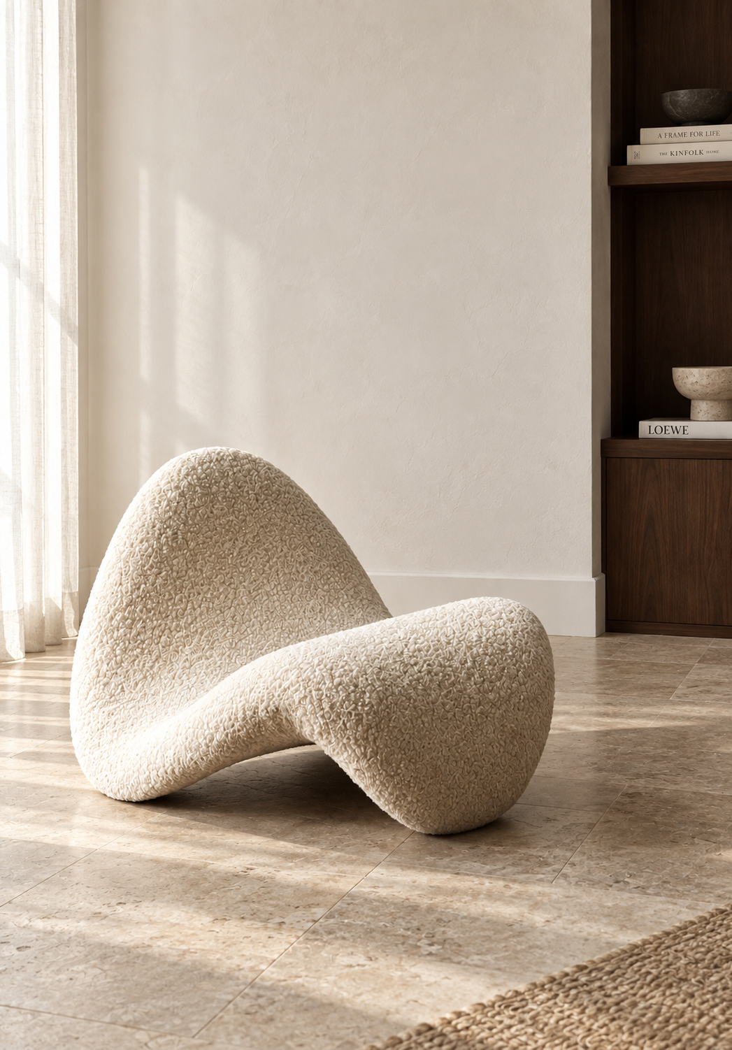 Tongue Lounge Chair - Premium Reproduction