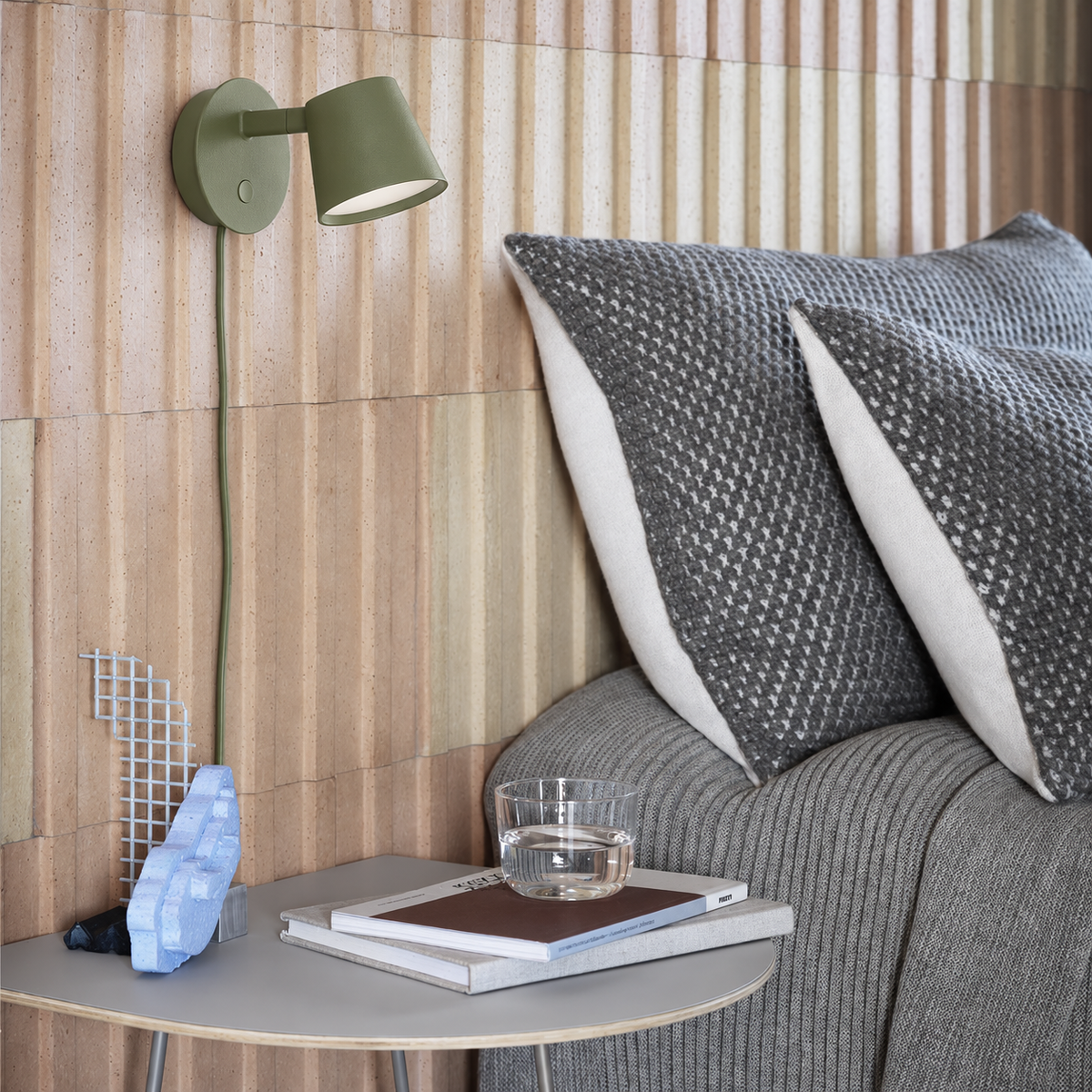 Miller Wall Lamp - Olive