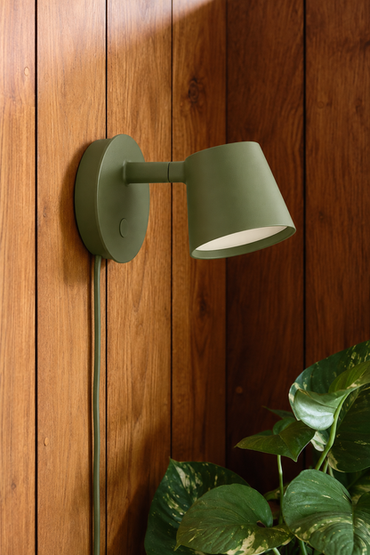 Miller Wall Lamp - Olive