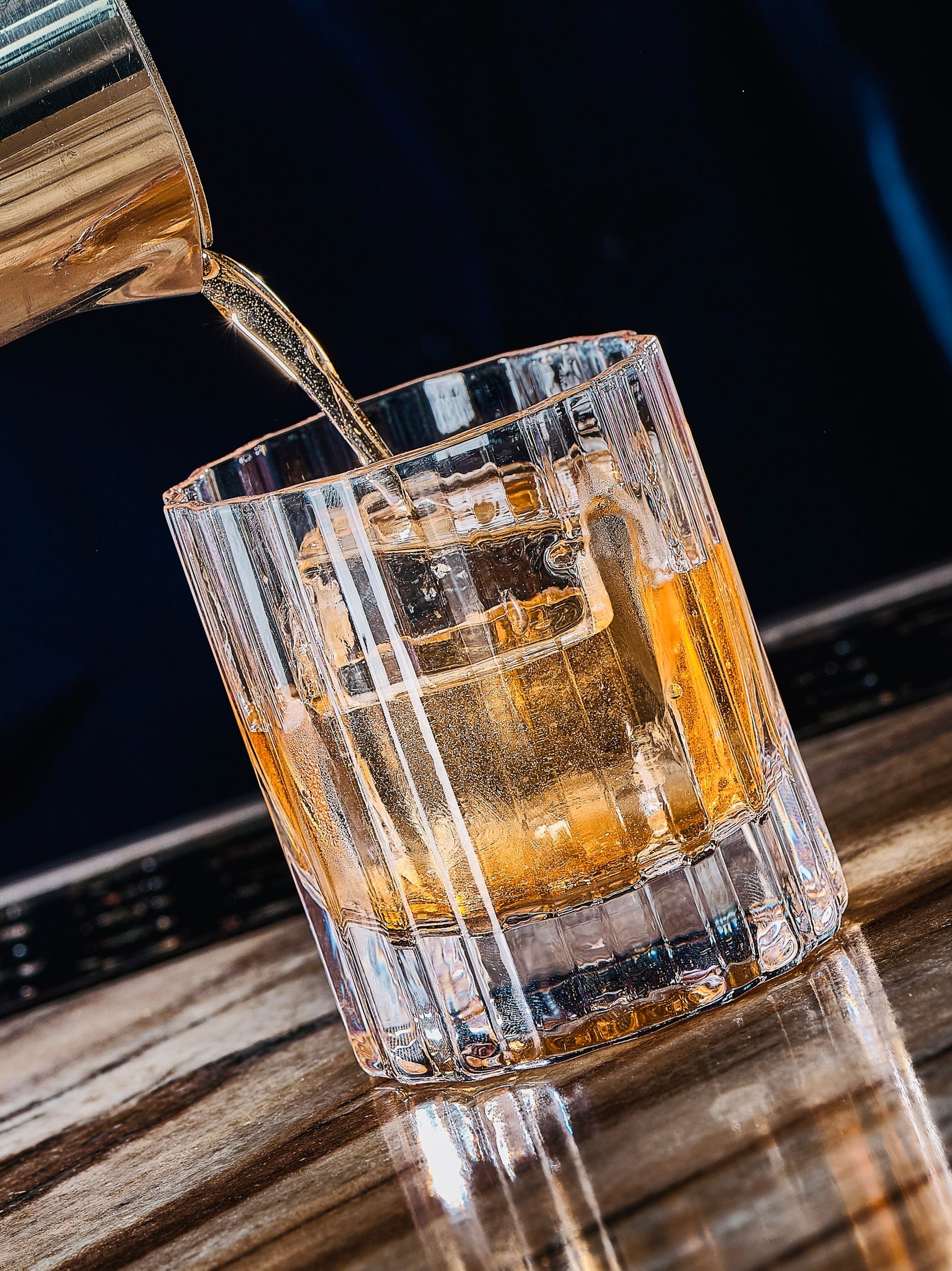 Reflect Crystal Whiskey Tumbler Glasses (Set Of 2)