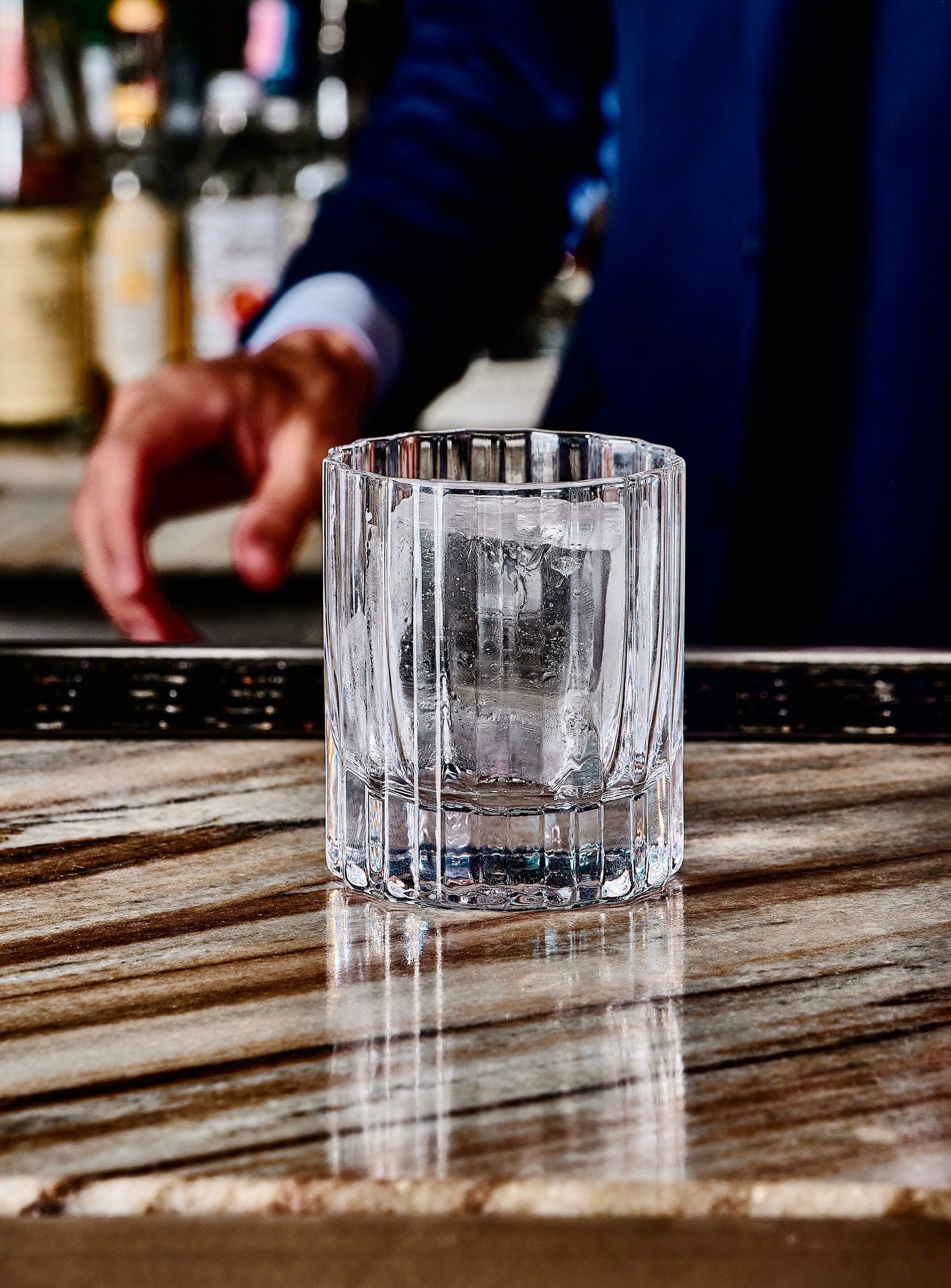Reflect Crystal Whiskey Tumbler Glasses (Set Of 2)