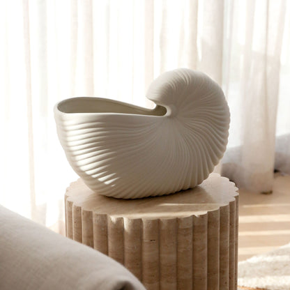Shell Pot - Off White