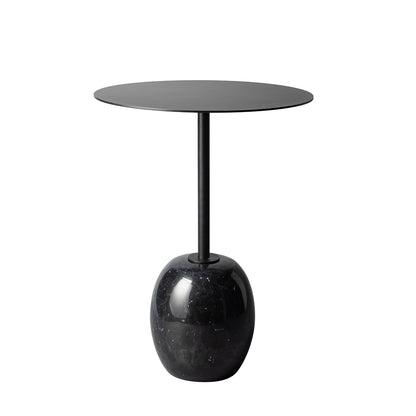 Dolce Side Table - Black Marble