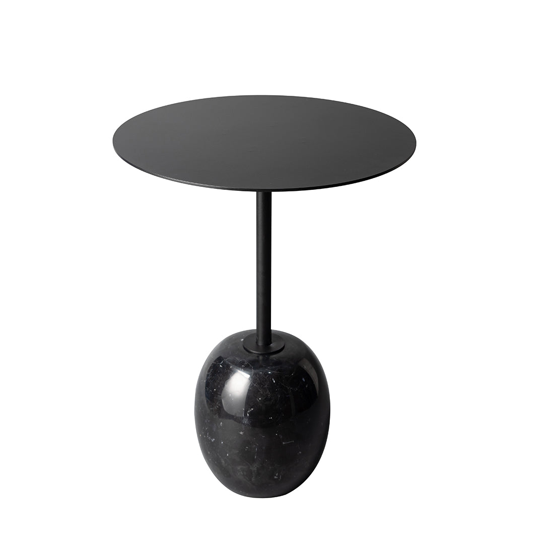 Dolce Side Table - Black Marble