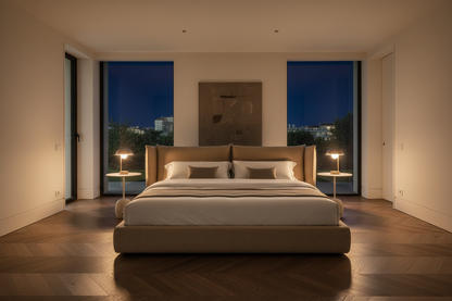 Dolce Side Table - Crema Marble