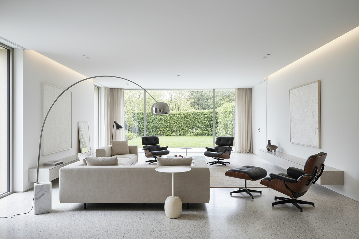 Dolce Side Table - Crema Marble