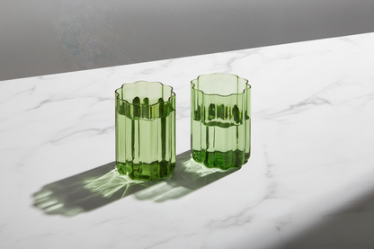 Bloom Tumbler Glasses (Set Of 2) - Multiple Colors Available