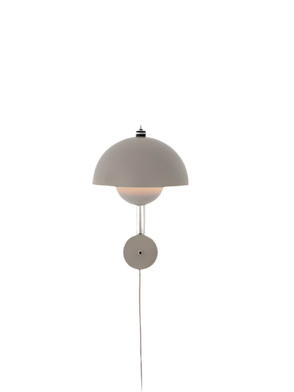 Flowerpot Wall Lamp - 23cm - Premium Reproduction Grey Beige (Lead Time: 8-12 Weeks)