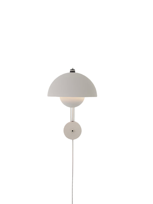 Flowerpot Wall Lamp - 23cm - Premium Reproduction Matt Light Grey (Lead Time: 8-12 Weeks)