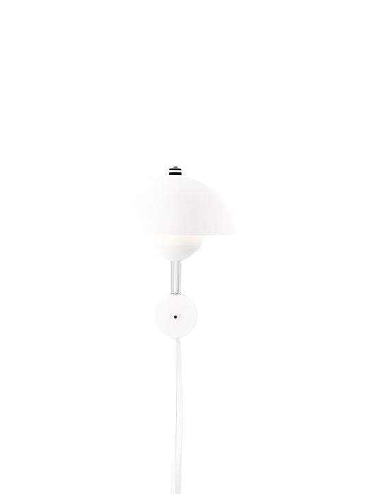 Flowerpot Wall Lamp - 23cm - Premium Reproduction Matt White (Lead Time: 8-12 Weeks)
