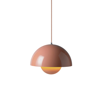 Fiore Pendant - 40cm Beige Red