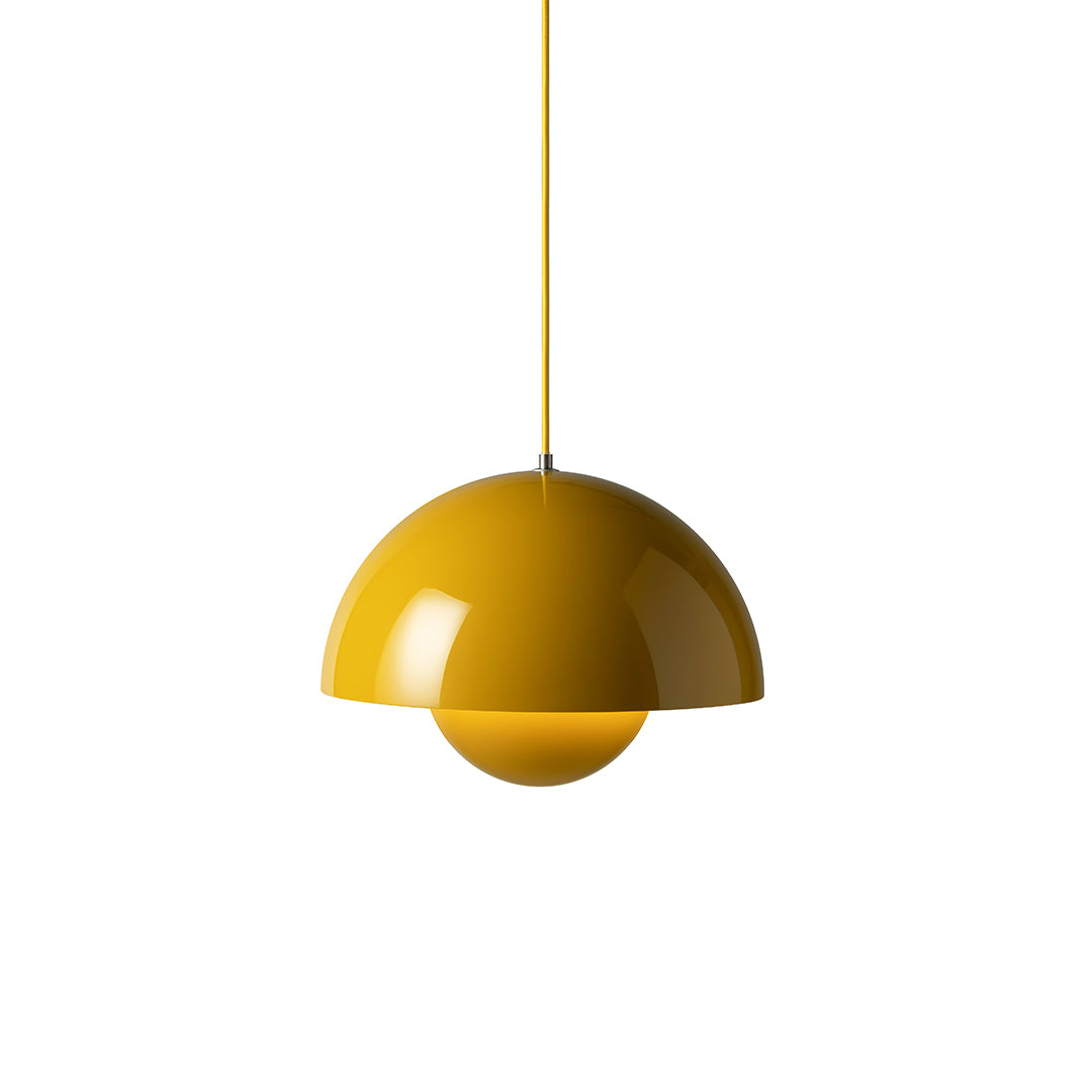 Fiore Pendant - 40cm Mustard Yellow