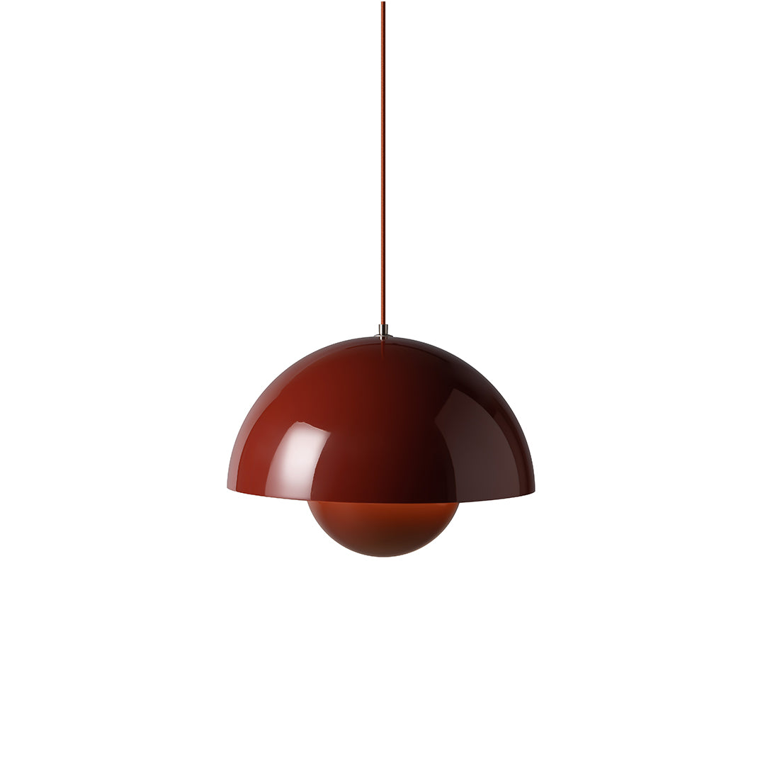 Fiore Pendant - 40cm Red Brown