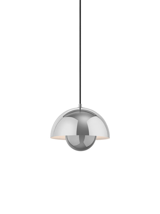 Flowerpot Pendant - 23cm - Premium Reproduction Polished Steel